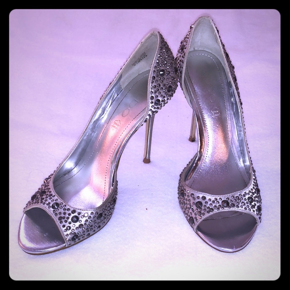 Aldo Evening Shoes Silver size 8